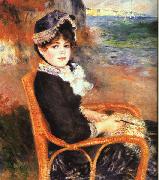 Pierre Renoir By the Seashore China oil painting reproduction